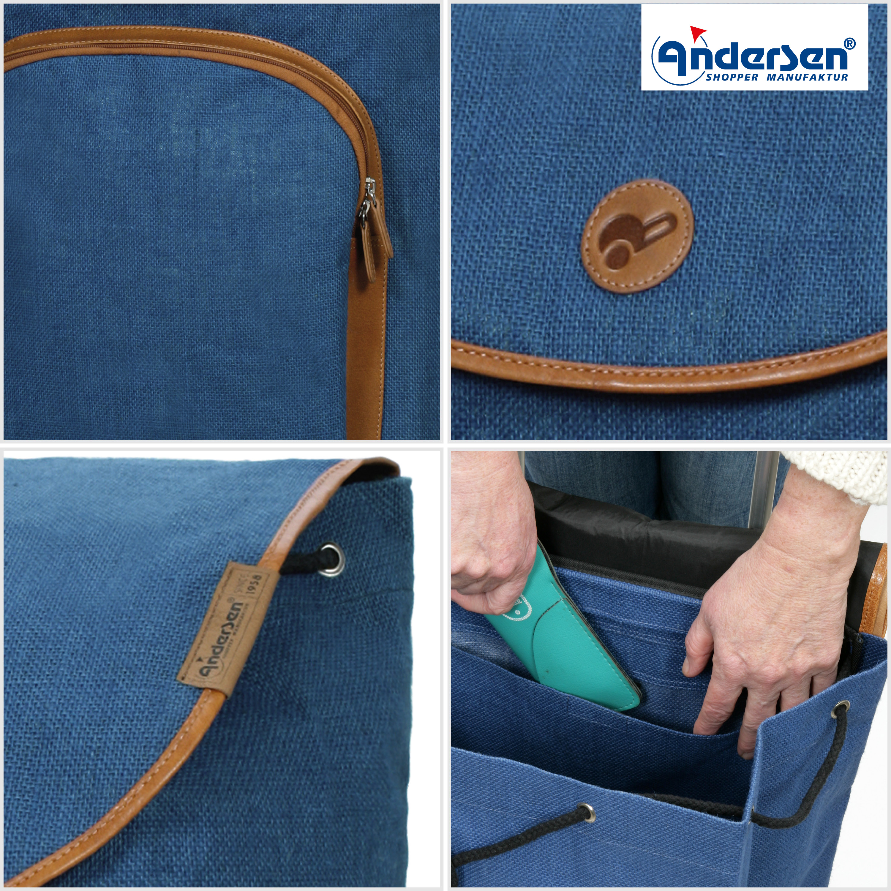 Komfort Shopper Reik blau Bild 5