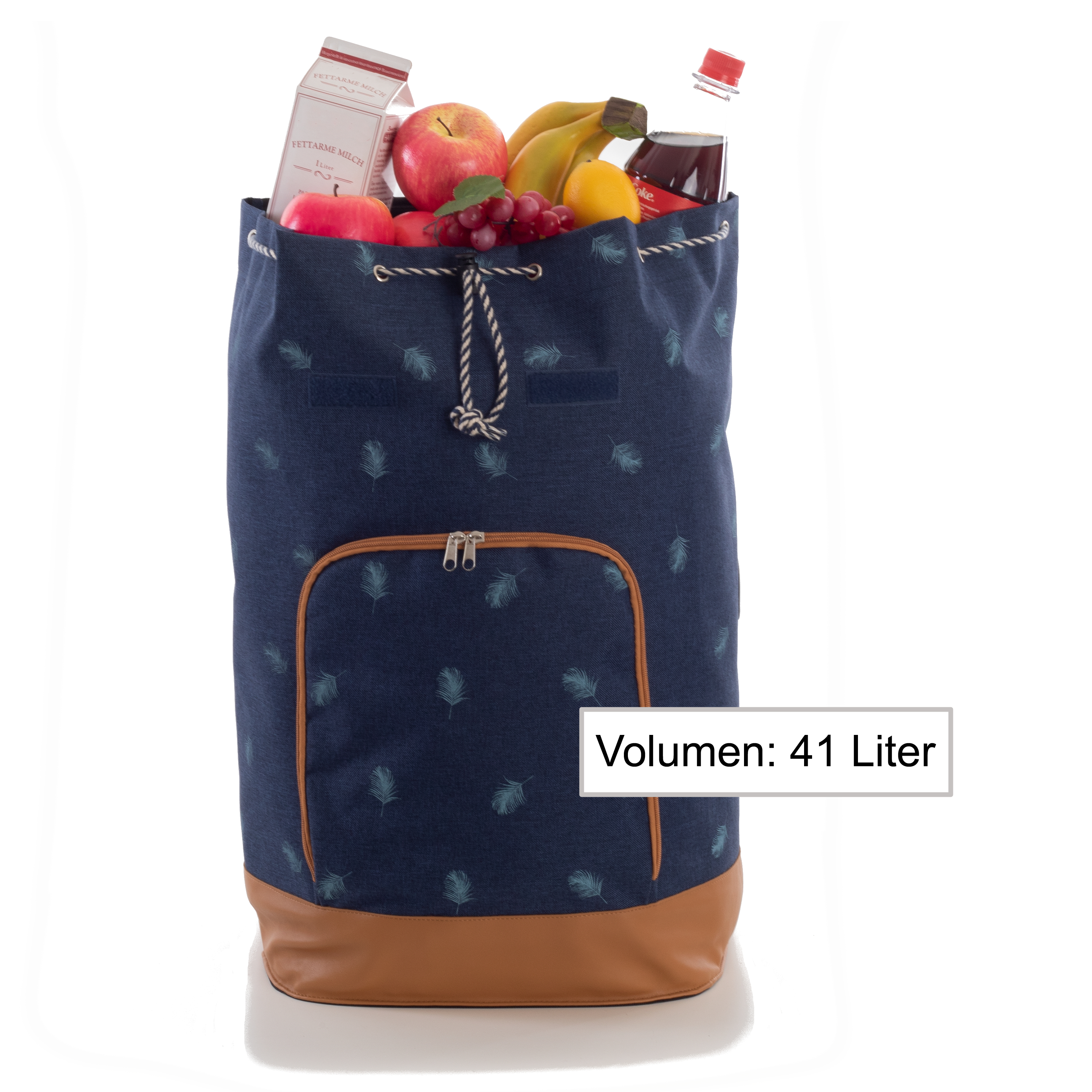 Alu Star Shopper mit Tasche Holm blau Bild 5