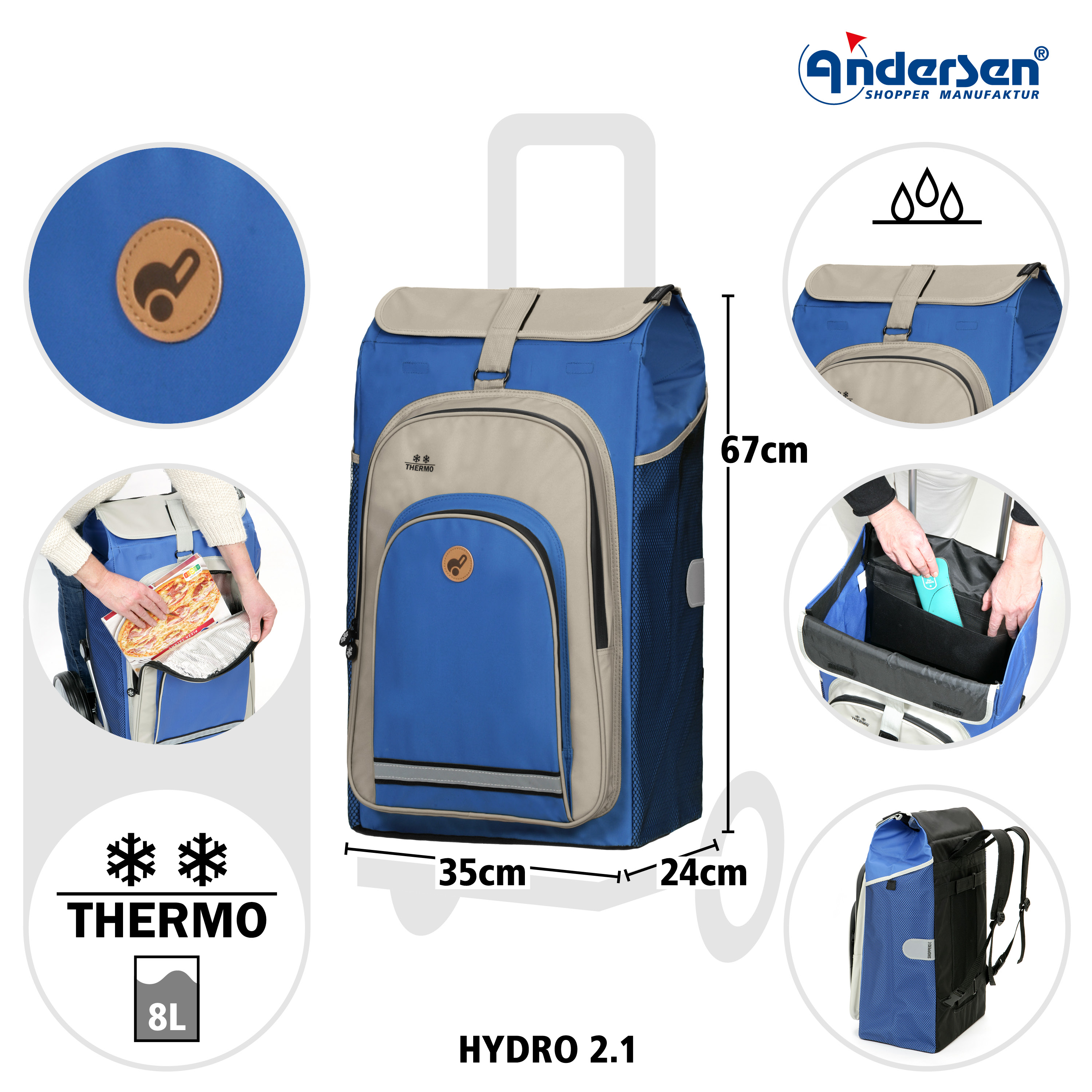 Royal Shopper Hydro 2.1 blau Bild 3