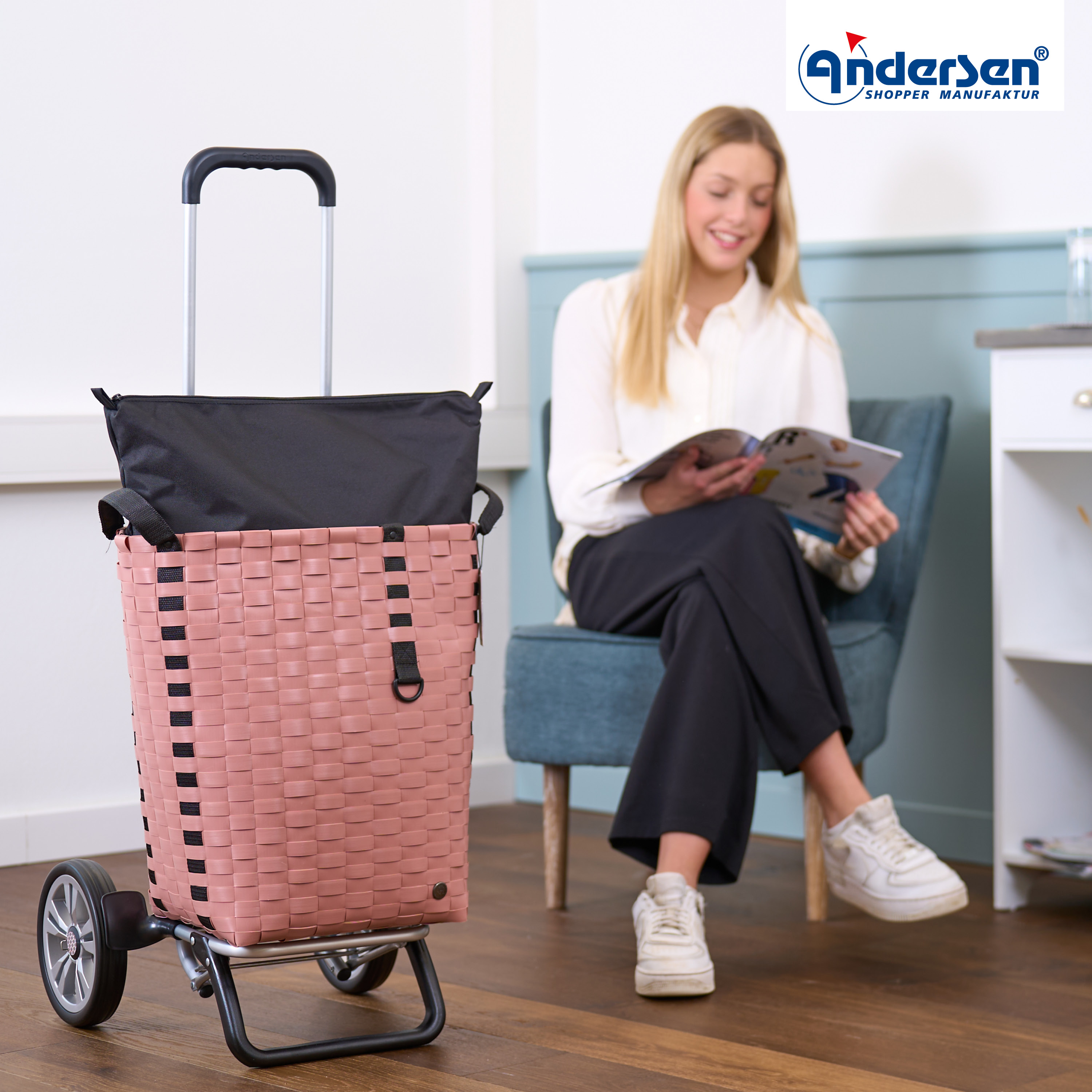 Alu Star Shopper Silja terra pink Bild 6