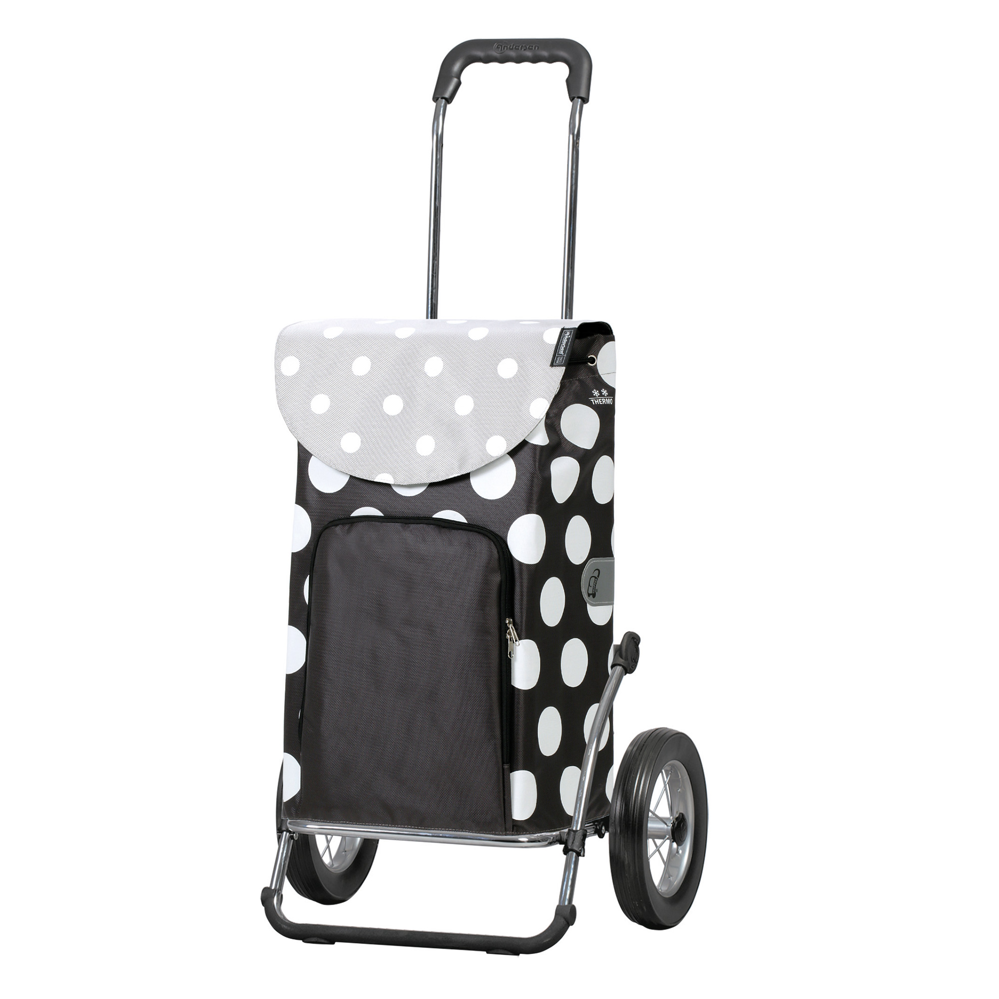 Bild von Royal Shopper (Stahlgestell) mit Tasche Dots schwarz