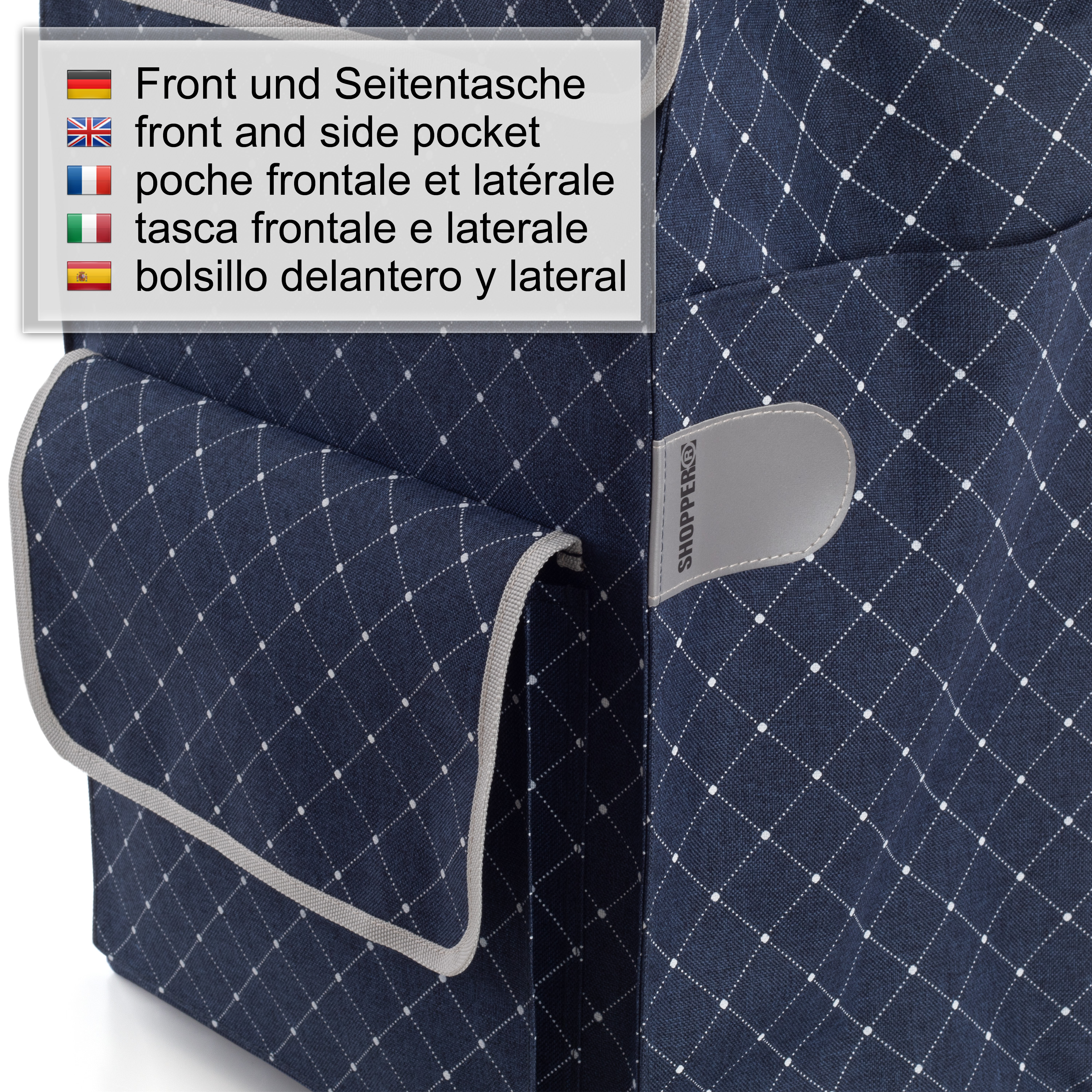 Treppensteiger Scala Shopper Tamo blau Bild 4