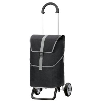 Unus Shopper mit Tasche Mikkel schwarz