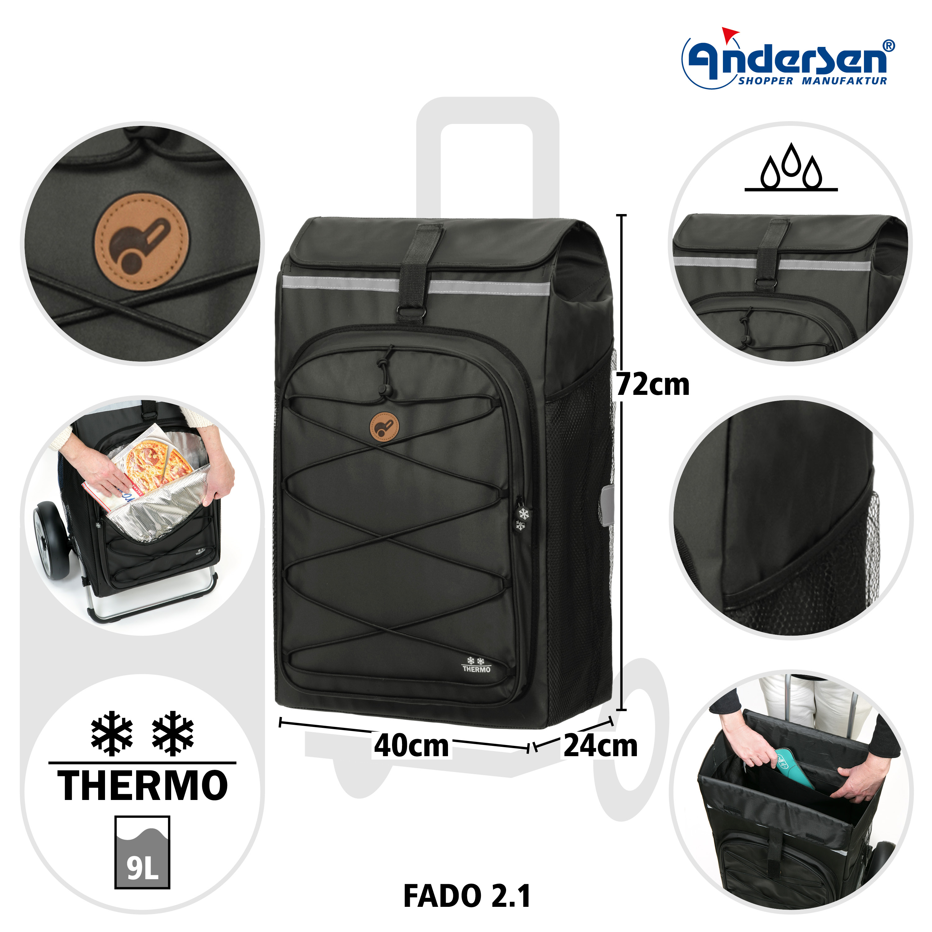 Tura Shopper Fado 2.1 schwarz Bild 4