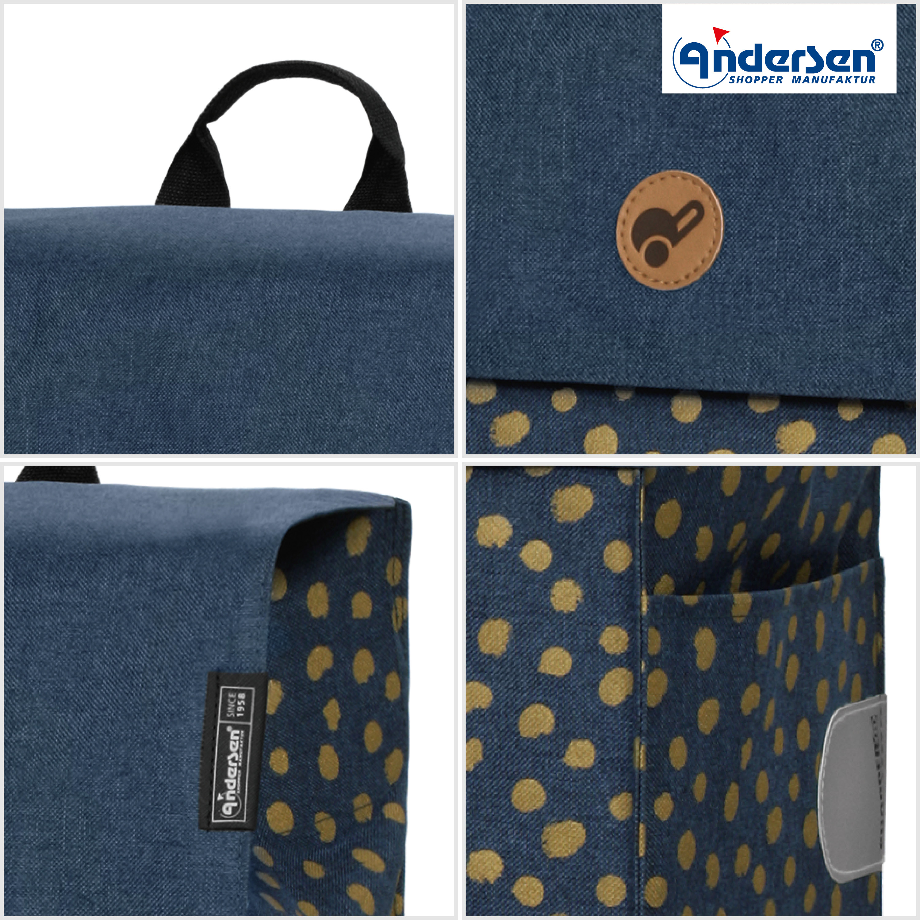 Komfort Shopper Fita blau Bild 5