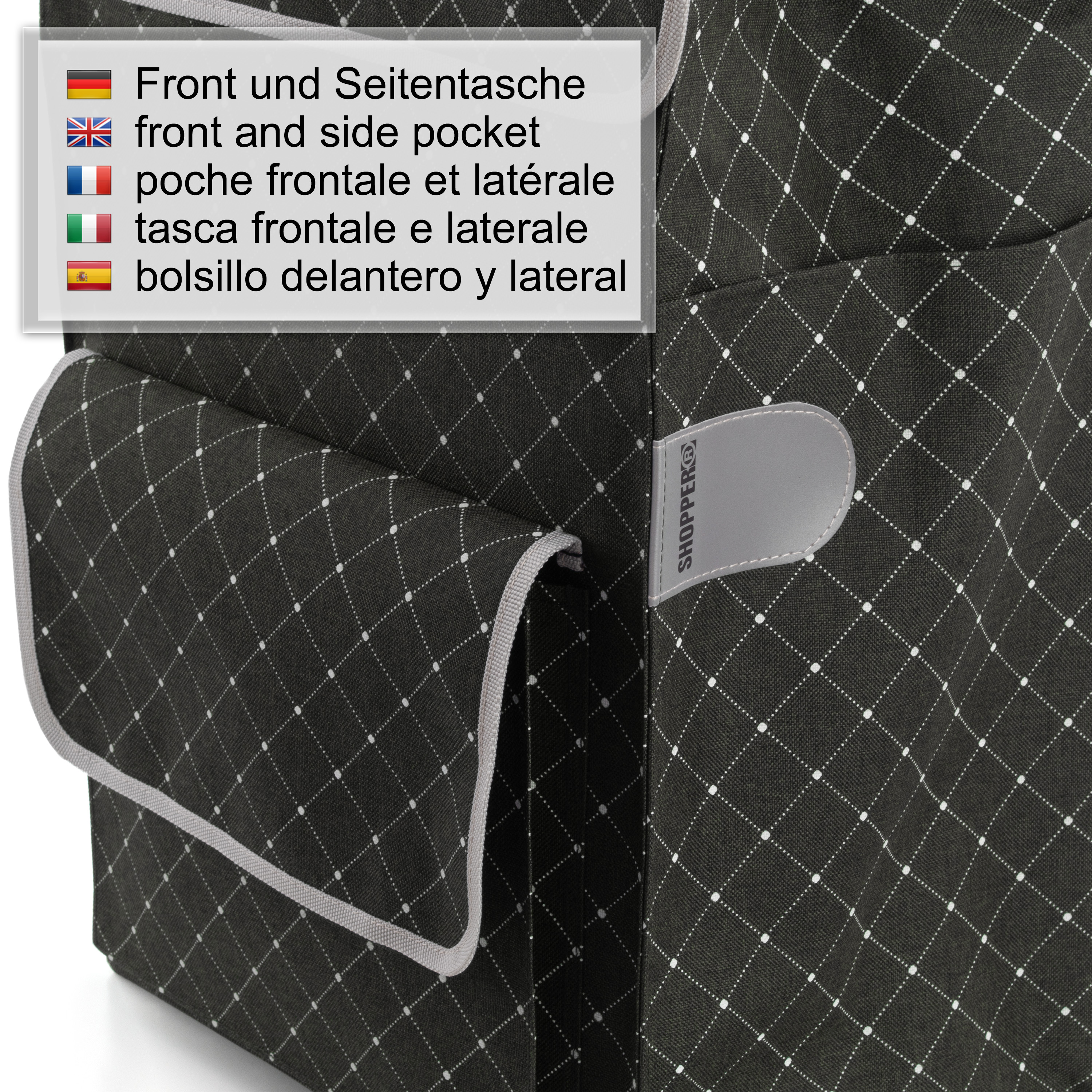 Treppensteiger Scala Shopper Tamo anthrazit Bild 5