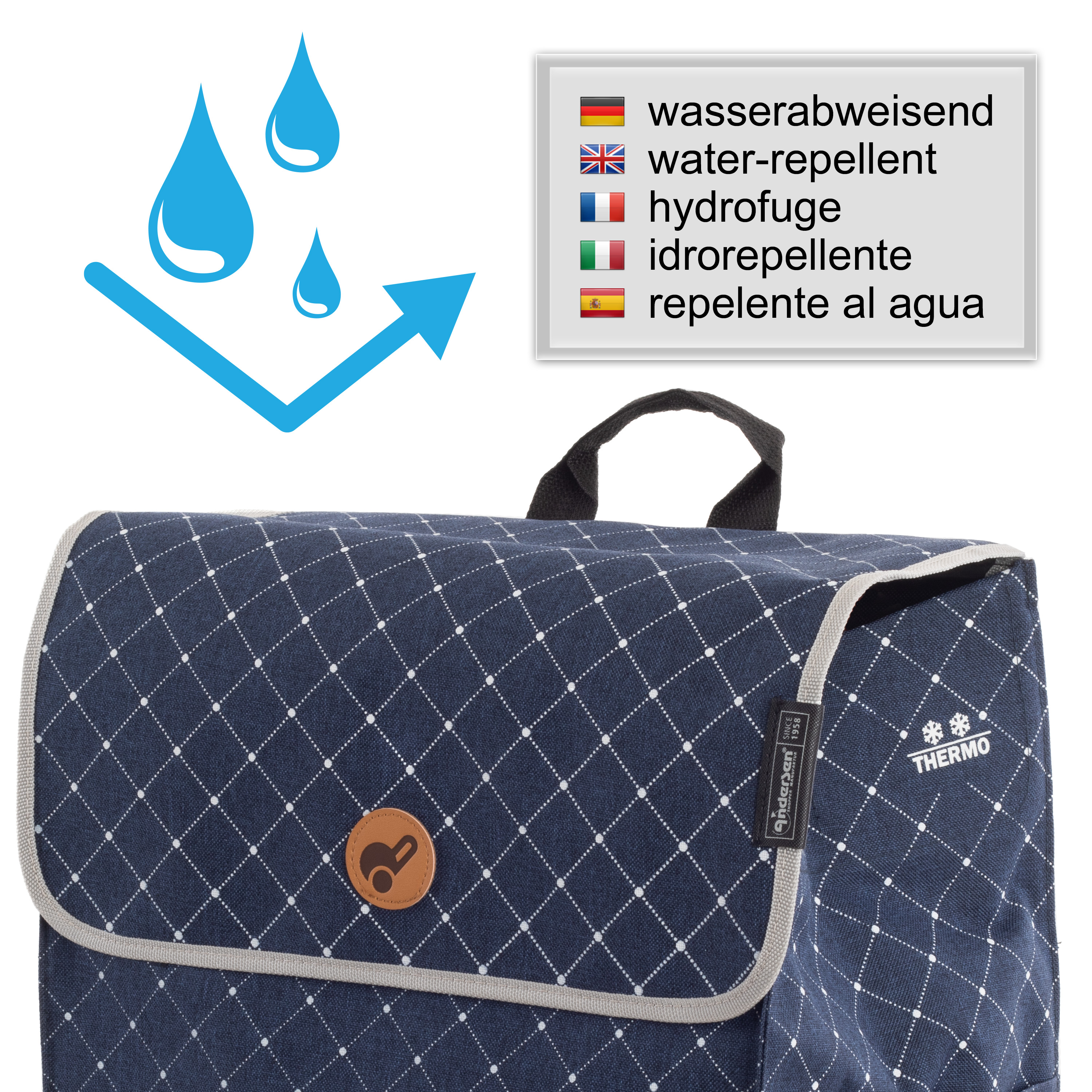 Treppensteiger Scala Shopper Tamo blau Bild 3