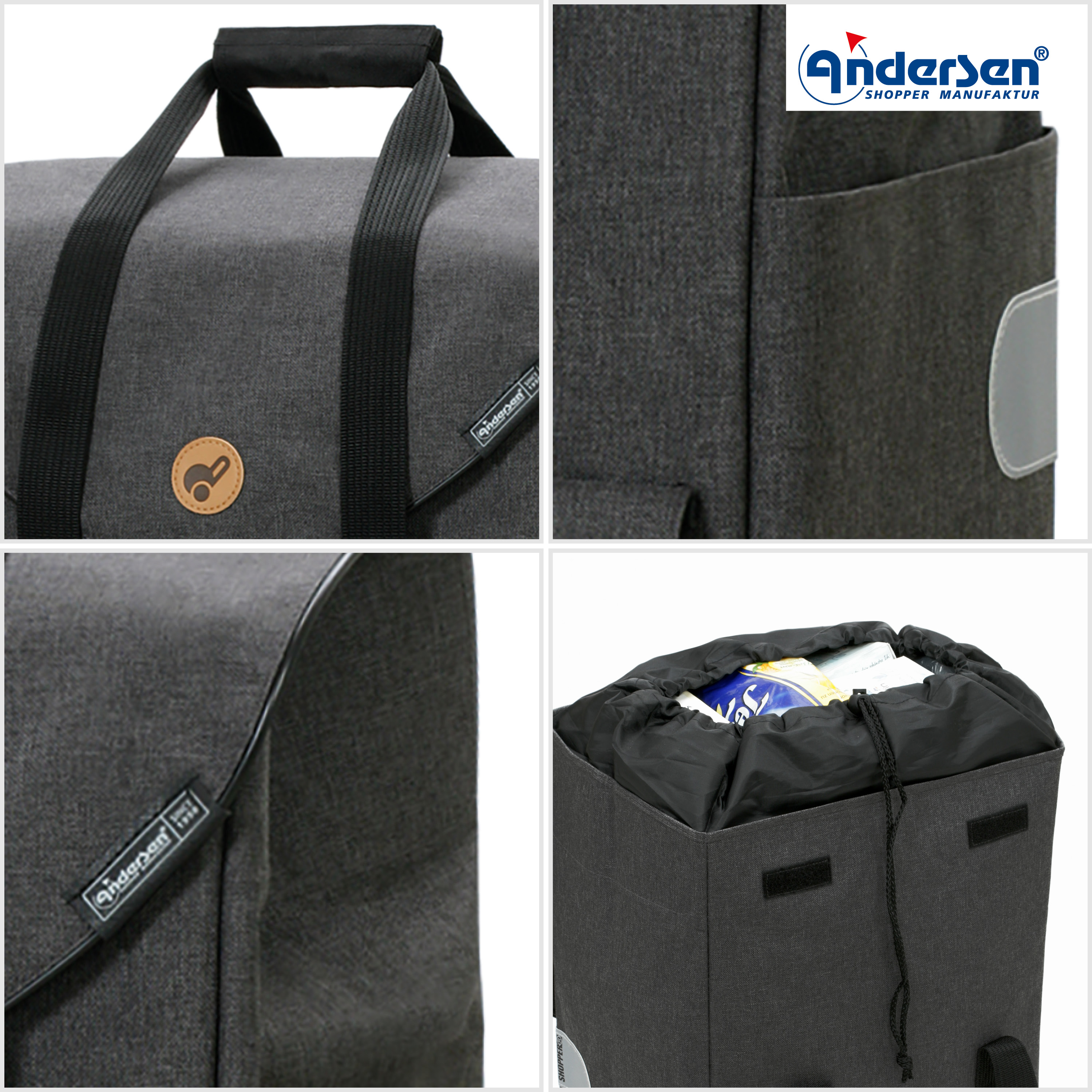 Treppensteiger Cargo Shopper XXL Jacob anthrazit Bild 5