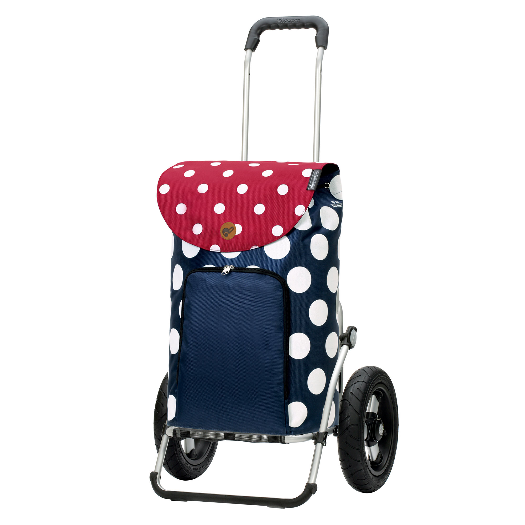 Bild von Royal Shopper (Luftreifen groß) mit Tasche Dots blau