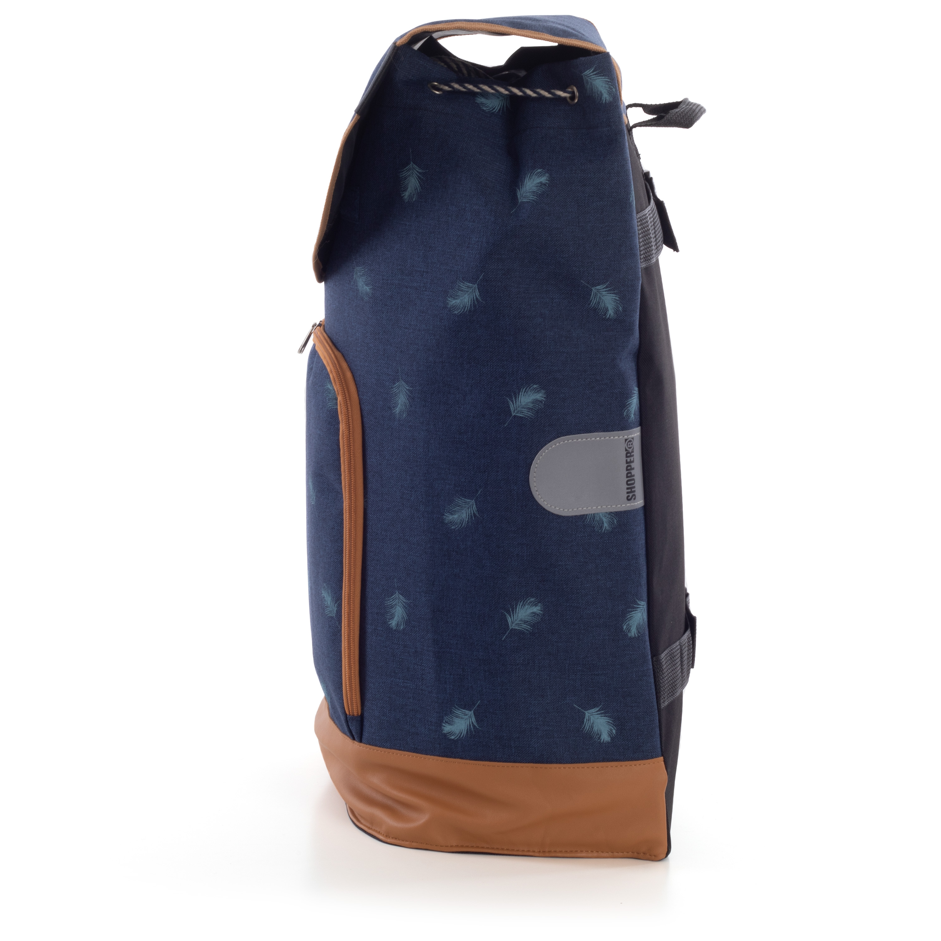 Alu Star Shopper mit Tasche Holm blau Bild 3