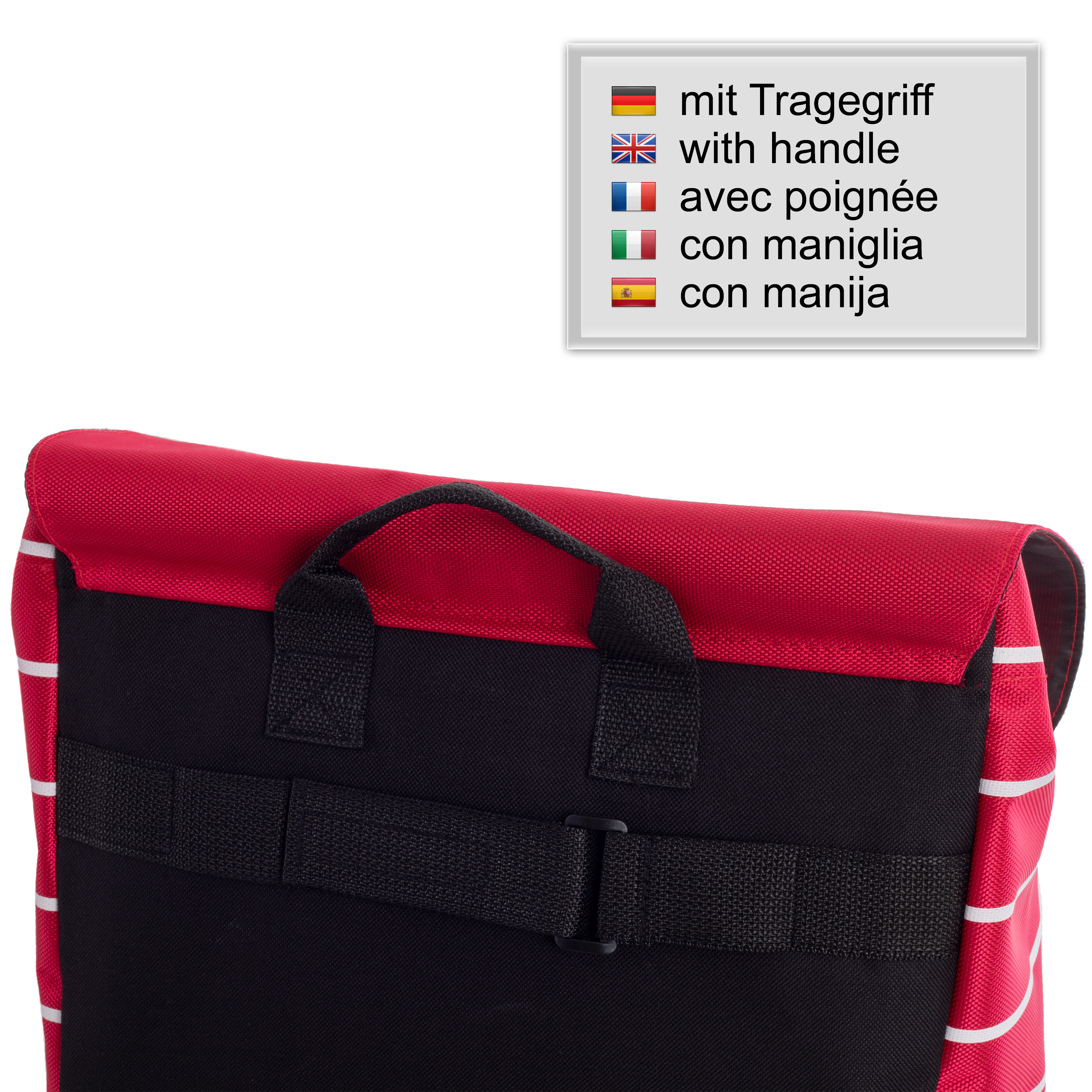 Unus Shopper Fun mit Tasche Mia rot Bild 3