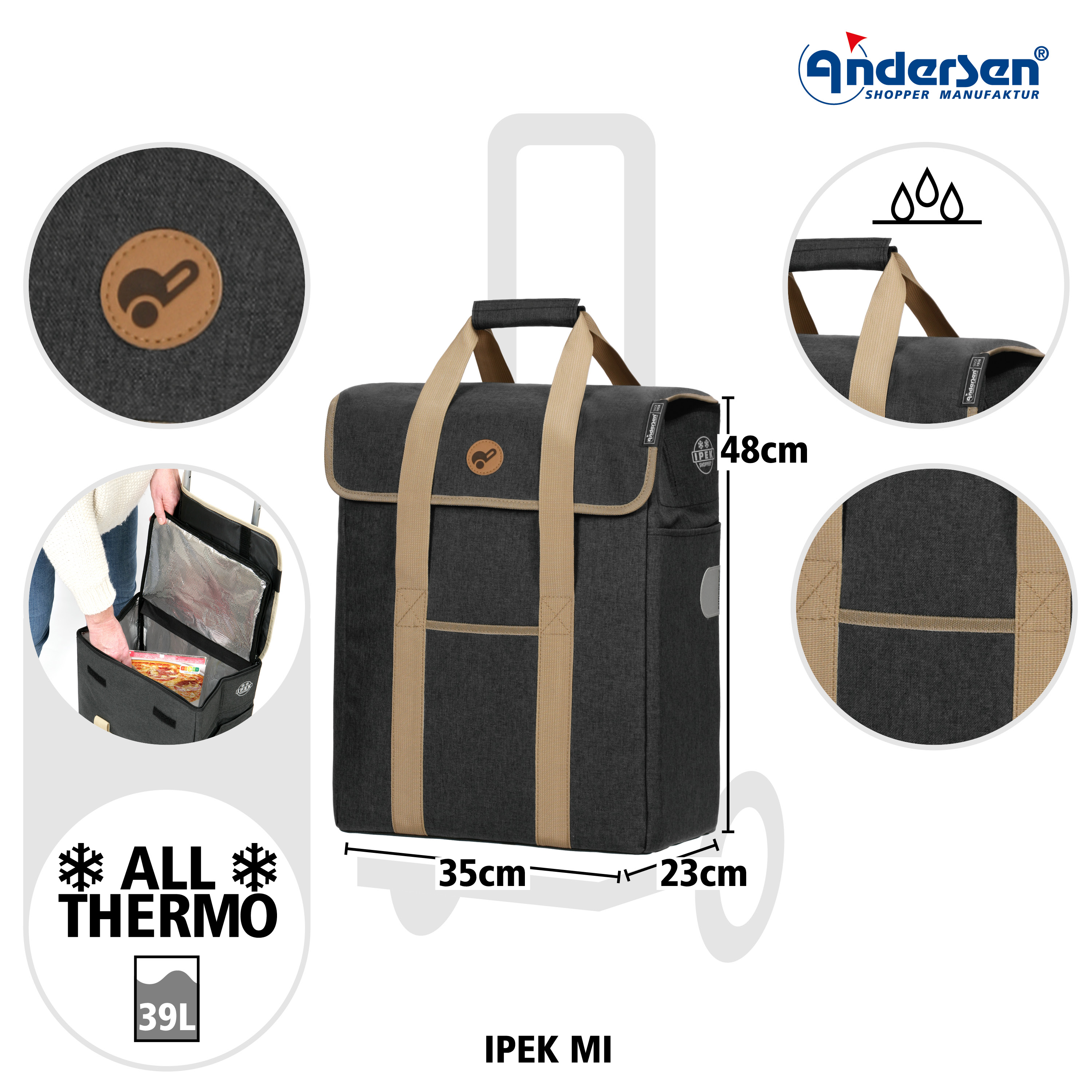 Scala Shopper Plus Ipek Mi schwarz Bild 3