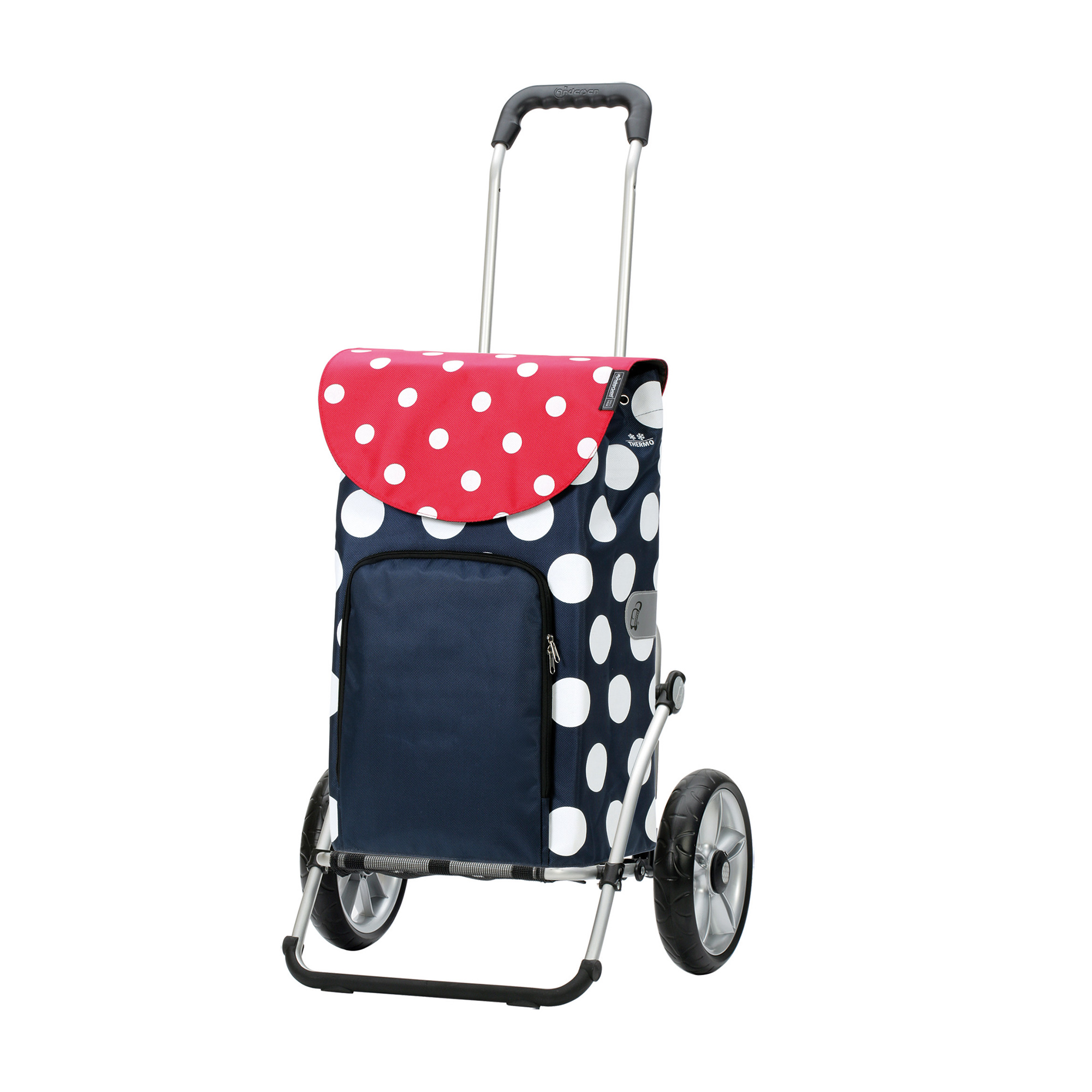 Royal Shopper (Kugellager) mit Tasche Dots blau Hauptbild