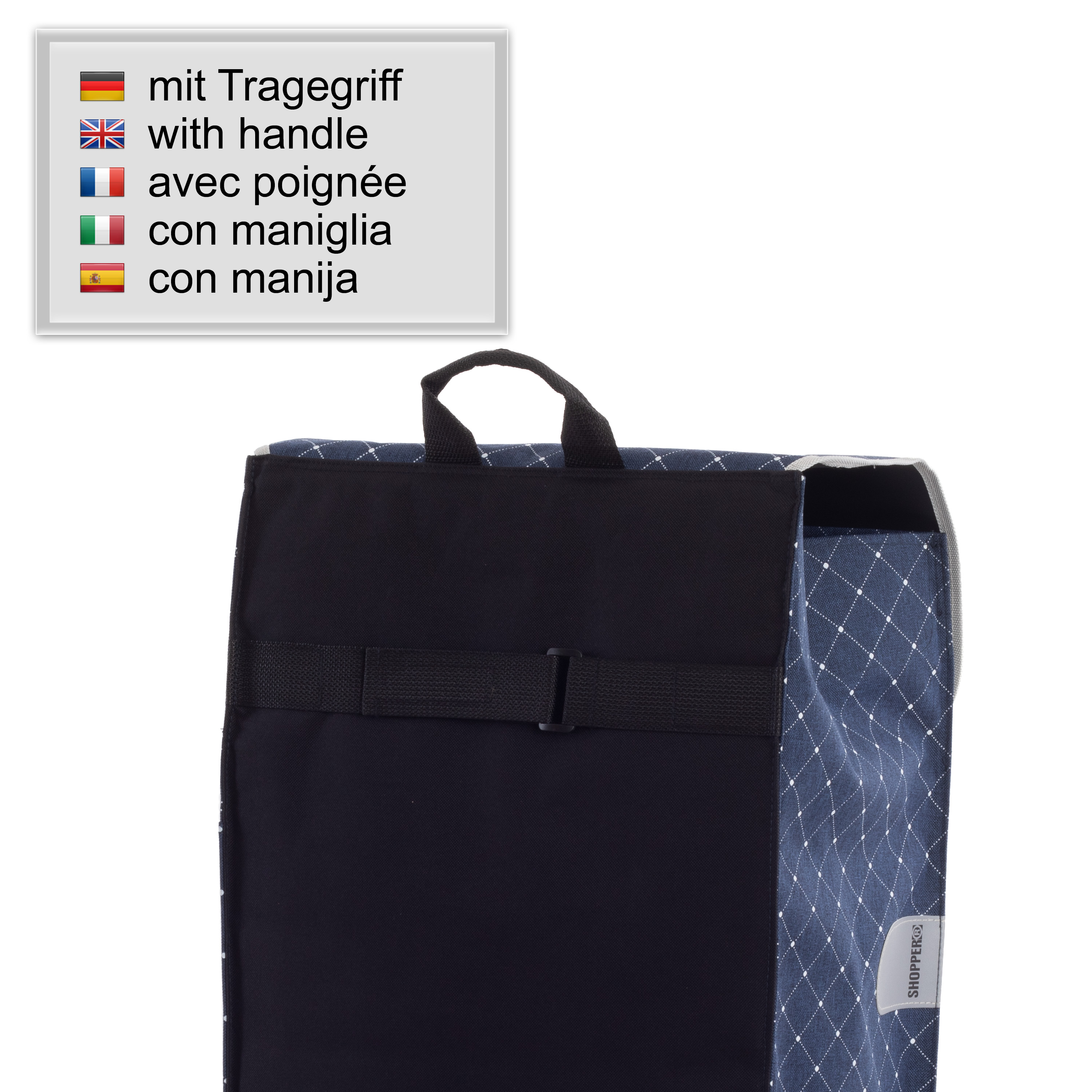 Treppensteiger Scala Shopper Tamo blau Bild 5