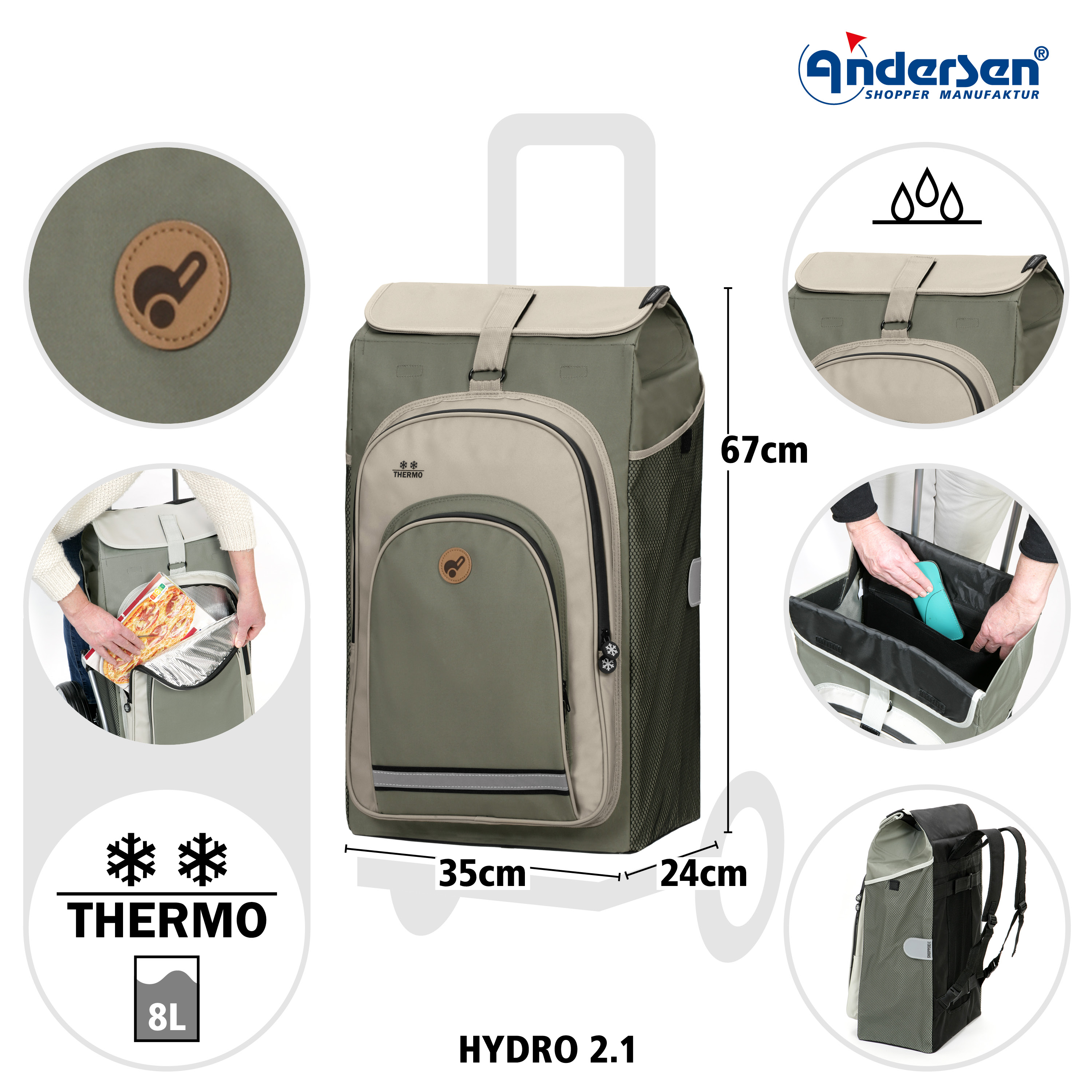 Royal Shopper Hydro 2.1 grau Bild 3