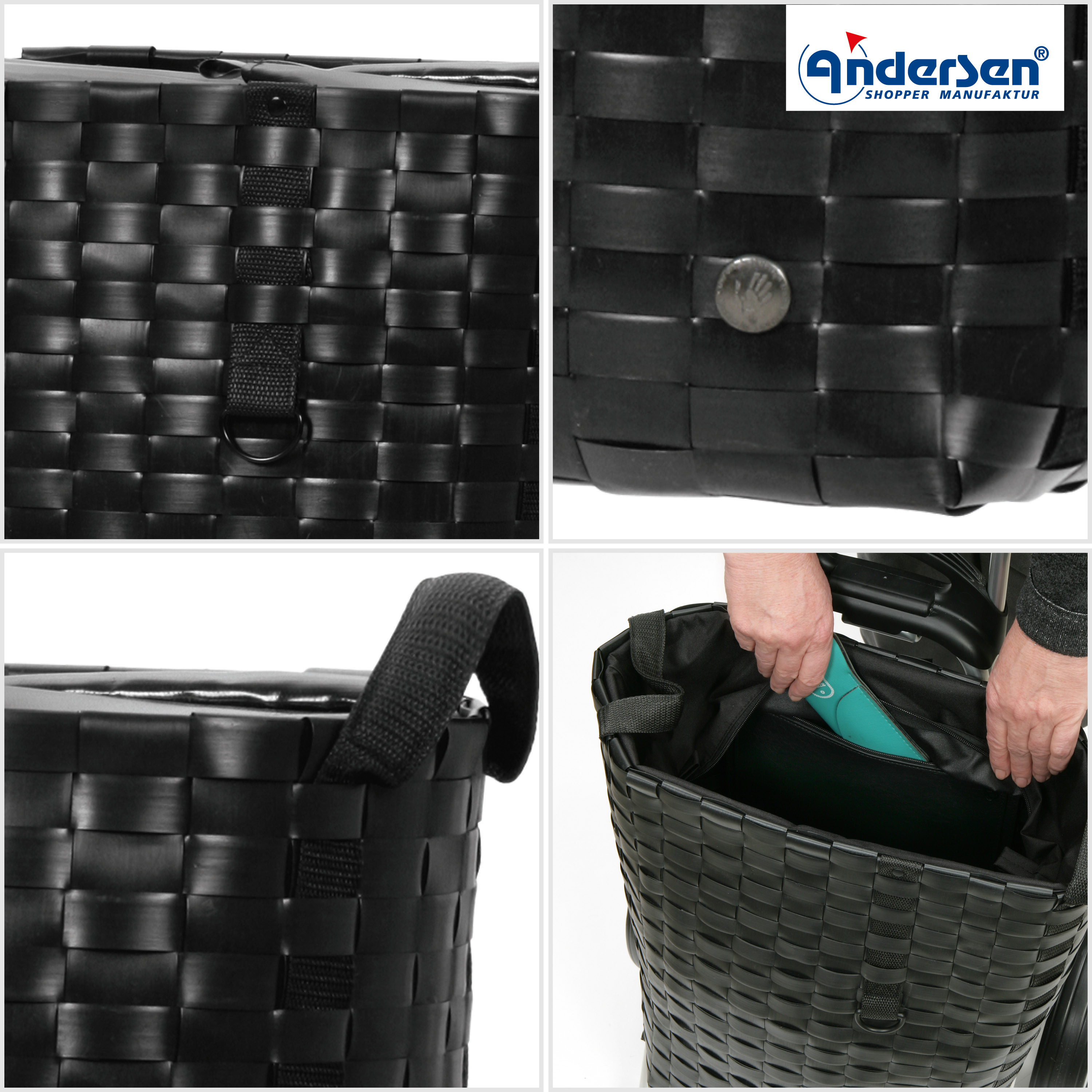 Alu Star Shopper Silja black   Bild 5