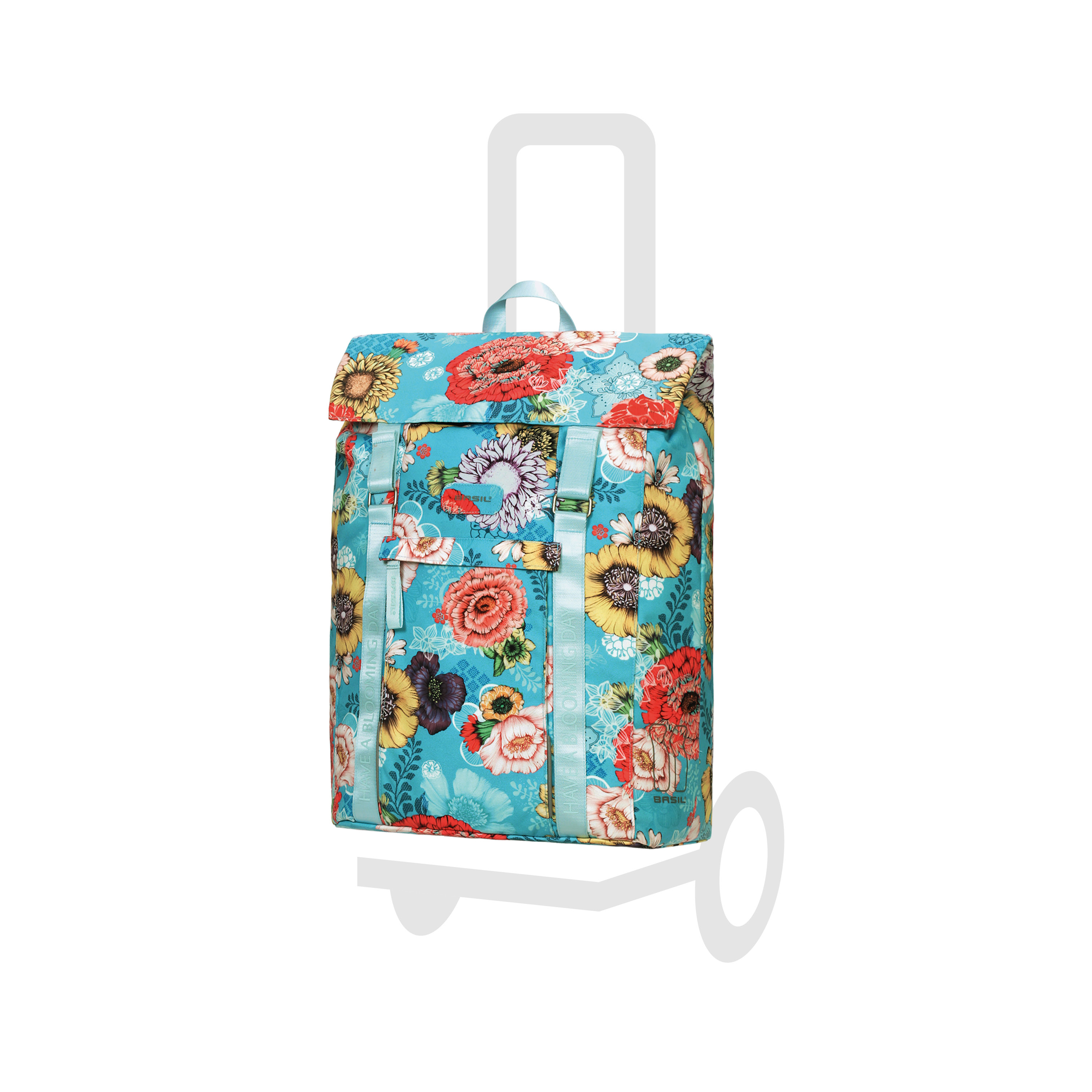 Bild von Tasche Basil Bloom blau