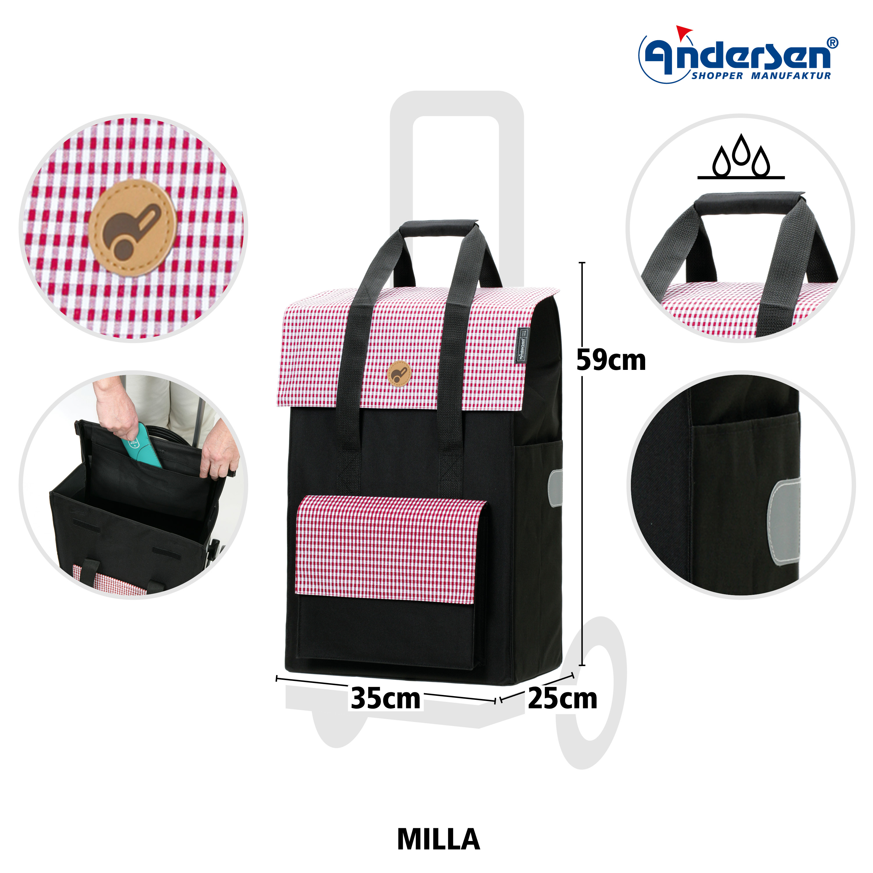 Scala Shopper Milla rot Bild 3