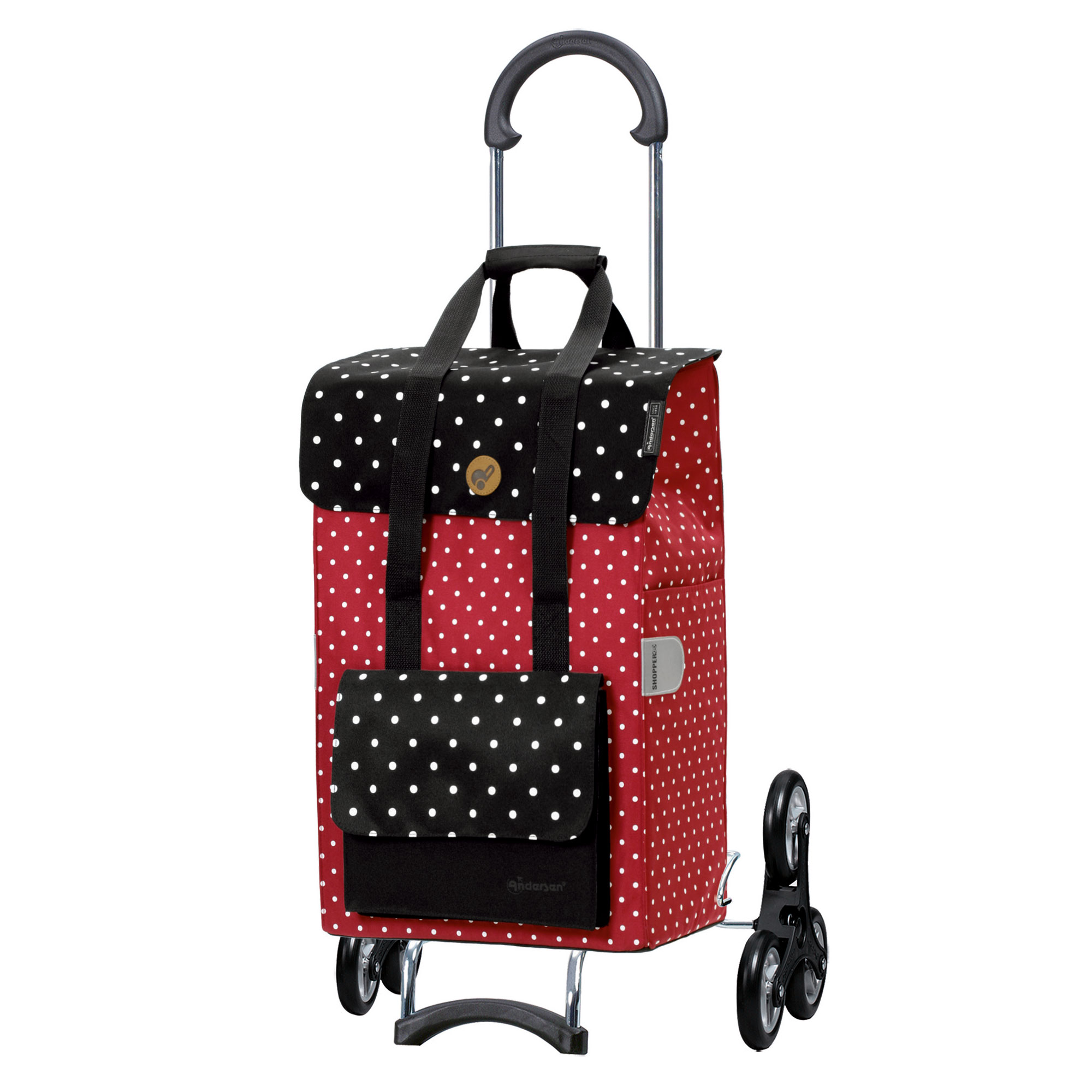 Bild von Scala Shopper (Treppensteiger) mit Tasche Rul rot