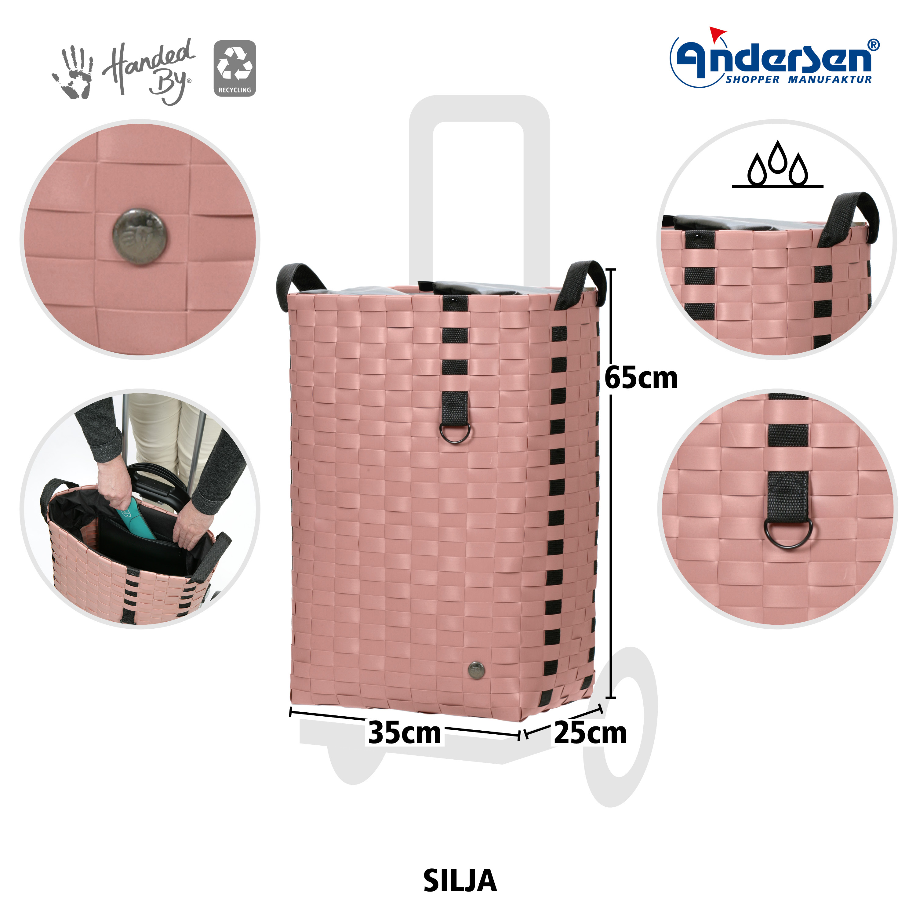 Alu Star Shopper Silja terra pink Bild 3