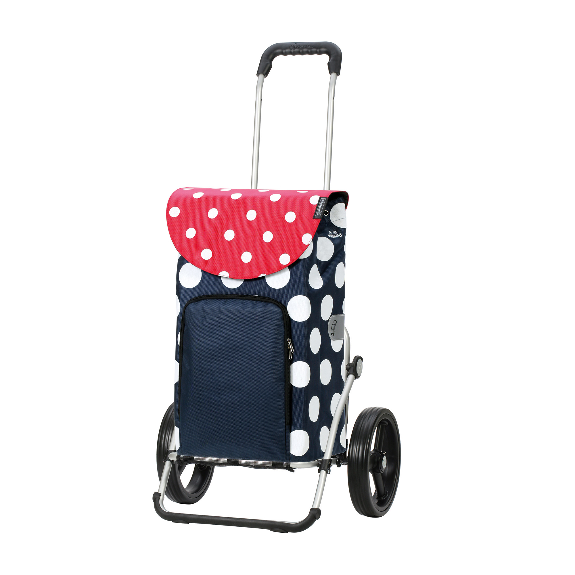 Bild von Royal Shopper (3-Speichen) mit Tasche Dots blau