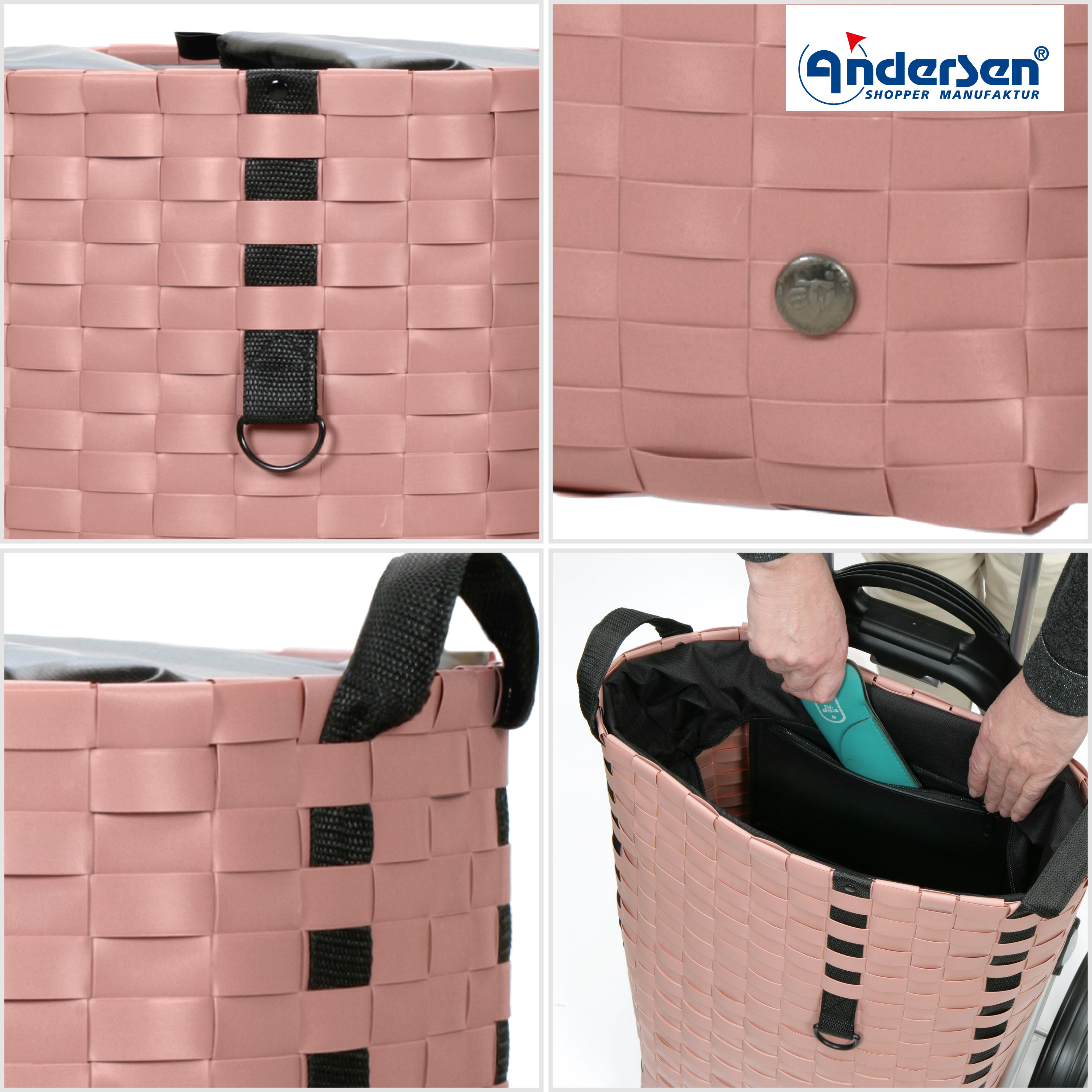 Alu Star Shopper Silja terra pink Bild 5