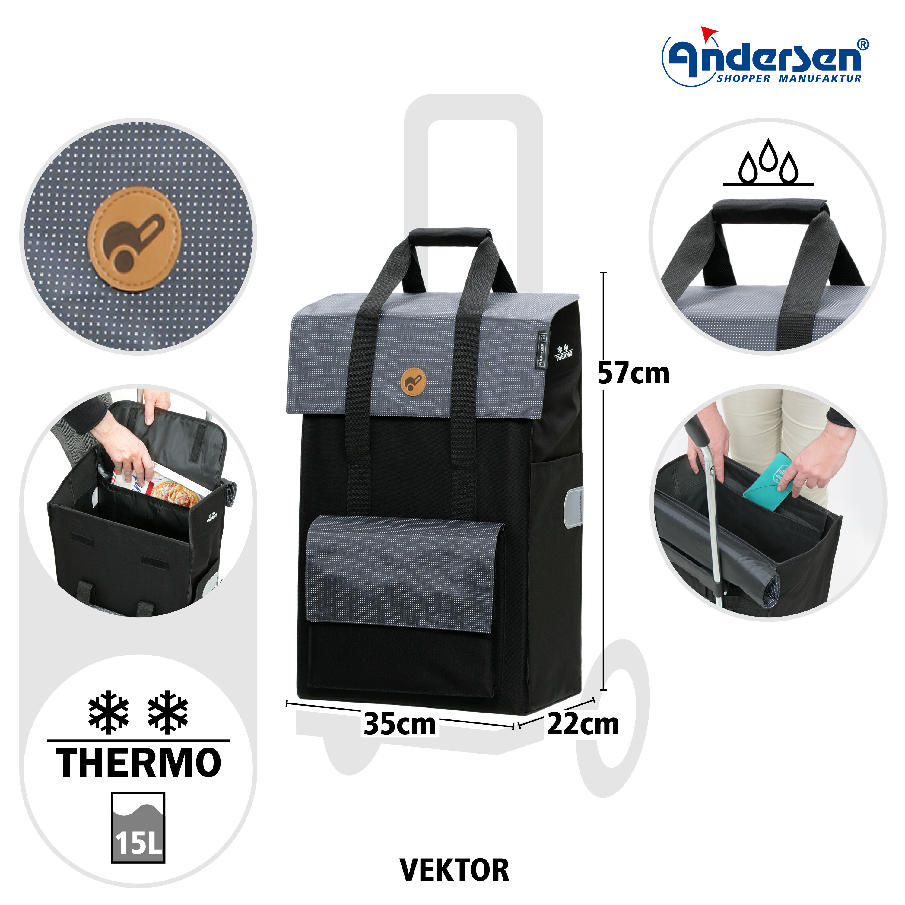 Cargo Shopper XXL Vektor grau Bild 3